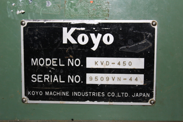 CNC Koyo 18″ Vertical Opposed Double Disc Grinder-5
