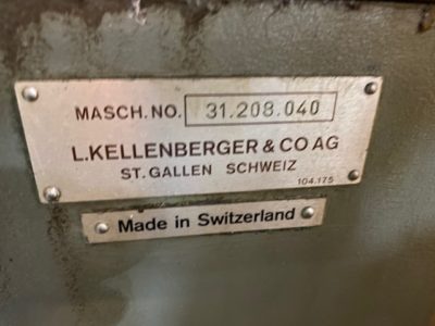 Kellenberger R125-600 Cylindrical OD Grinder-1