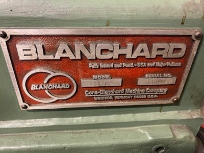 Blanchard 22-42 Rotary Surface Grinder-2