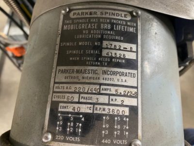 Parker Majestic 2Z Surface Grinder-7