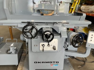Okamoto Accugar 124N 12″ x 24″ Automatic Hydraulic Surface Grinder-7