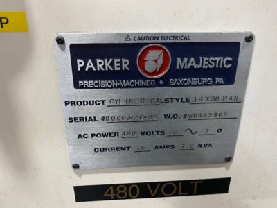 Parker Majestic 14″ x 30″ 2C Universal OD / ID Grinder-15
