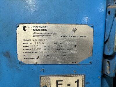 Cincinnati Milacron Heald 273A Universal Internal Grinder-3