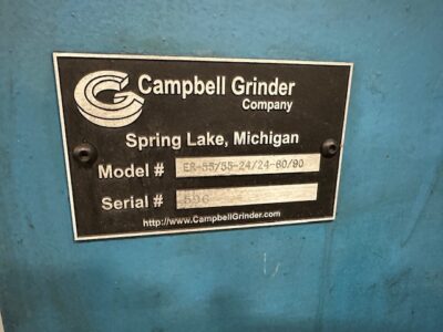 Campbell (2) Head Vertical Universal Grinder – Rail Type-1