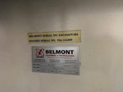 Belmont MX-166W CNC Sinker EDM Machine-3