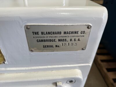 Blanchard 22D 42 Vertical Spindle Rotary Surface Grinder – Reconditioned-4