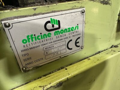 Monza / Officine Monzesi 510 CNC Centerless Grinder-6