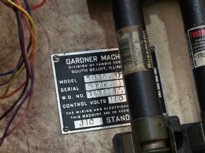 Gardner SDG5-30 Horizontal Opposed Double Disc Grinder-12