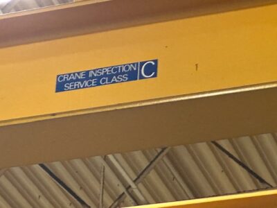 10 Ton Mt. Clemens Double Girder Top Running Overhead Crane-1