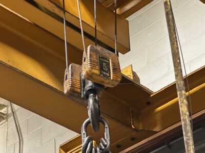 10 Ton Mt. Clemens Double Girder Top Running Overhead Crane-6