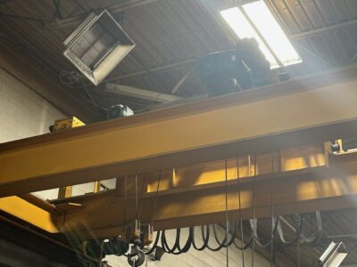 10 Ton Mt. Clemens Double Girder Top Running Overhead Crane-9