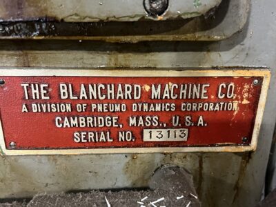 Blanchard Model 11-16 Vertical Spindle Rotary Surface Grinder-1