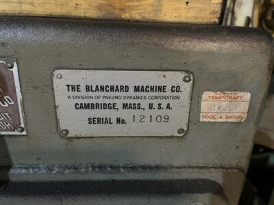 Blanchard 22K-42 Vertical Spindle Rotary Surface Grinder-3