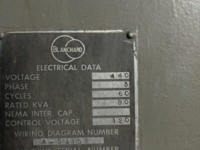 Blanchard 22K-42 Vertical Spindle Rotary Surface Grinder-7